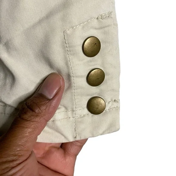 NWT Khakis & CO Women's Lightly Tan Capris Pant - Picture 10 of 11